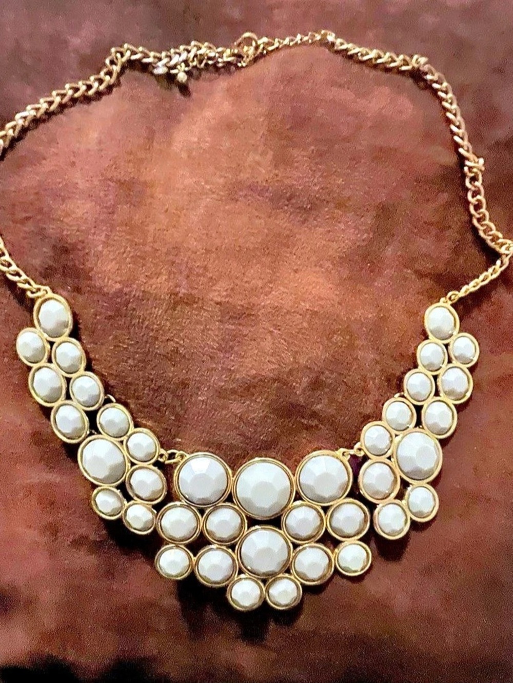 Gold-Tone Statement Necklace